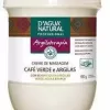 CREME DE MASSAGEM D’AGUA NATURAL CAFE VERDE E ARG 650G