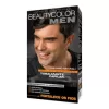 KIT TONALIZANTE BEAUTY COLOR GEL SEM AMONIA MEN CASTANHO NATURAL