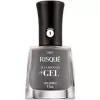 ESMALTE RISQUE GEL CINZA GRANITO 9,5ML