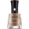 ESMALTE RISQUE GEL METALICO CETIM DOURADO 9,5ML