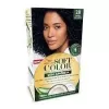 KIT COLORACAO SEM AM?NIA SOFT COLOR 28 PRETO AZULADO