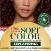 KIT COLORACAO SEM AM?NIA SOFT COLOR 457 CASTANHO AVERMELHADO