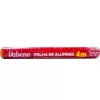 FOLHA DE ALUMINIO VABENE ROLO 45CMX4M REF.1611