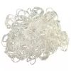 ELASTICO PEQUENO SANTA CLARA TRANSPARENTE P/ CABELO C/200 REF. 2168